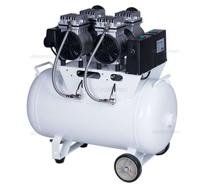 Greeloy® GA-82 Dental Oilless Air Compressor Double Motor